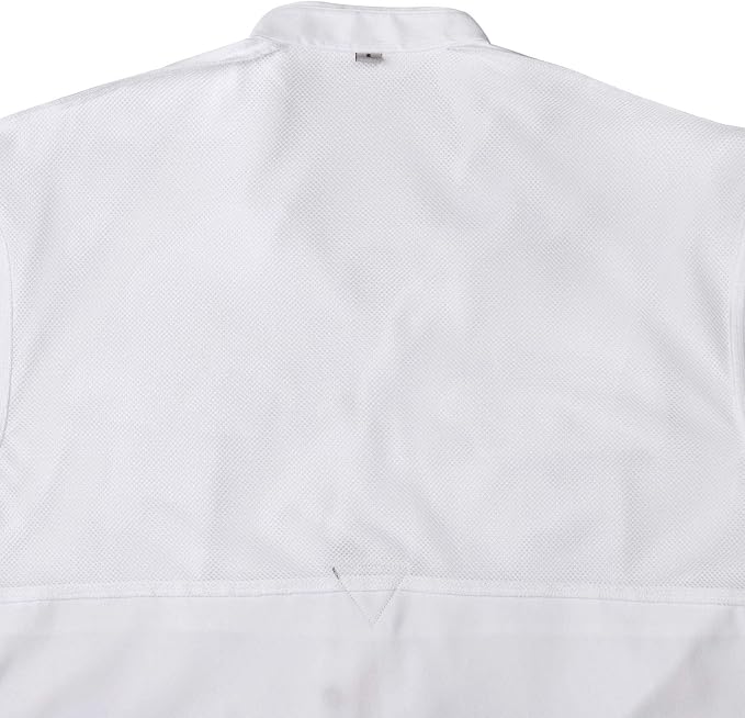 Alimens & Gentle Short Sleeve Fishing Shirt Wicking Fabric Sun Protection Casual Button Down Shirts