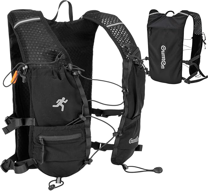Running Vest with Adjustable Chest Straps for Women Men Hydration Vest for Marathon Jogging Hiking Cycling