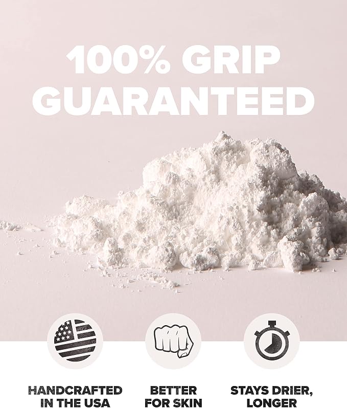 Friction Labs Premium Loose Climbing Chalk - High-Performance Hand Chalk with Superior Grip for Bouldering, Climbing, Weightlifting & More - Long Lasting & Skin Friendly Powdered Chalk