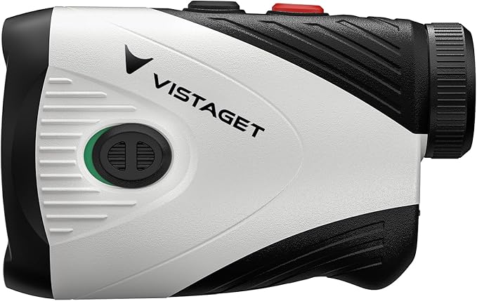 Golvia 30 Golf Range Finder 1200 Yards, 7X Magnification, Rangefinder with Slope On/Off, Flag Lock Vibration, Range Finder Golf Magnetic, USB-C Rechargeable