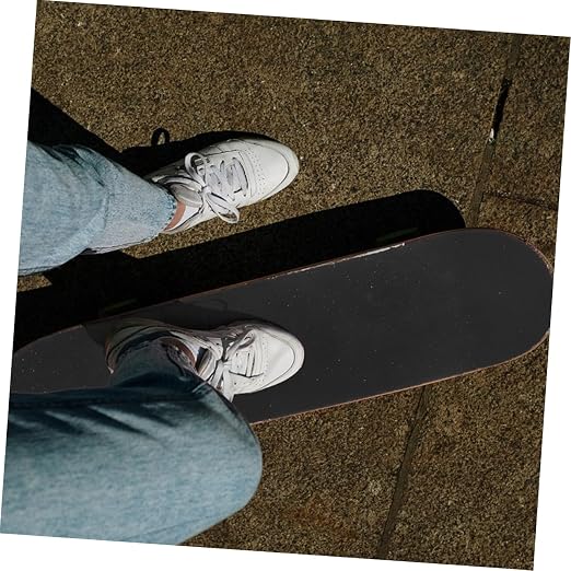 Alasum 5pcs Slip Sandpaper Skateboard Grip Tape Sheets Rubberized Grip Tape for Longboard Skateboard