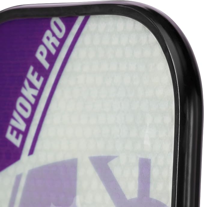 Onix Evoke Pro Composite Face Incredible Touch Maximum Control and Spin Pickleball Paddle – Polypropylene Honeycomb Core with Protective Edge Guard Widebody Shape