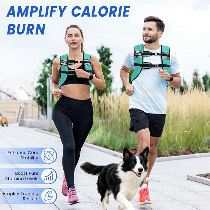 Weighted Vest Woman 6/8/12/16/20/25/30lb Weight Vest for Women Men Body Weight Vests for Walking Strength Training Running Workout Jogging Fitness