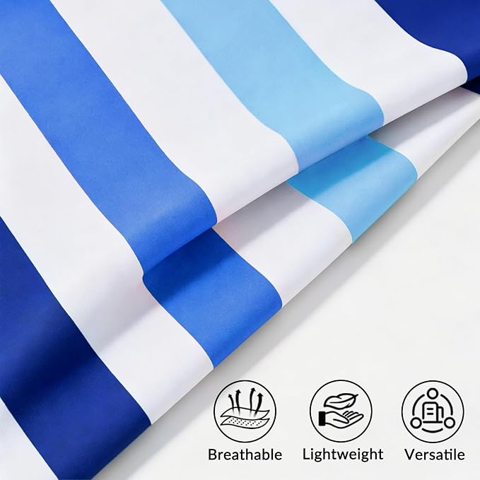Exclusivo Mezcla Quick Dry Beach Towel, Large Lightweight Sandfree Pool Towel for Swimming Camping Travel with Bag (Blue, 30x60 Inches)