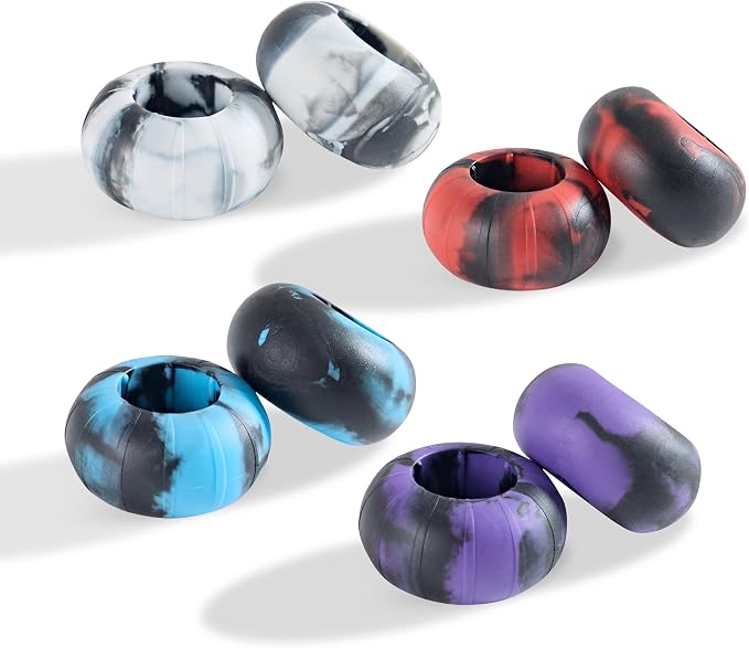 Bat Grip Choke Up Rings,Premium Choke Up Rings, Pressure Baseball Rings,Including: 8 Pack Choke up Rings, 2 Wrist Protectors