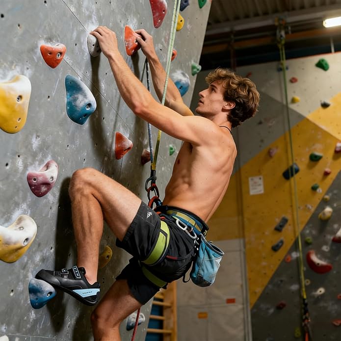 All-Around Men & Women Climbing Shoes for Sport Climbing and Bouldering