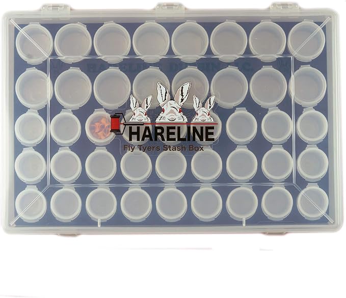 Aeiniwer Hareline Fly Tyers 43 Pop Top Stash Box