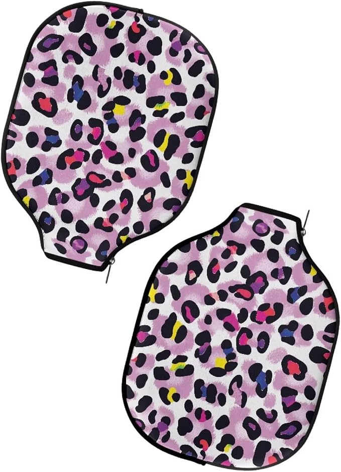 Blue Camo Corgi Pattern Print Pickleball Paddle Covers Only Paddles Holder Sleeve Fits Most Rackets