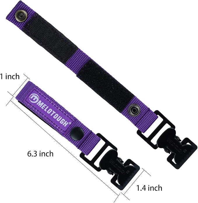 MELOTOUGH Work Glove Holder Glove Strap Quick Leash With Alligator Clip…