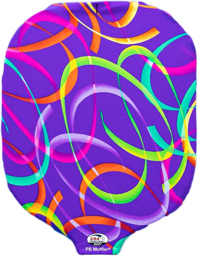 PB Muffler Pickleball Sound Absorber Paddle Accessory, Lab Tested QUIETS The pop Click Without Affecting Game Play, Perfect for HOA and Residential