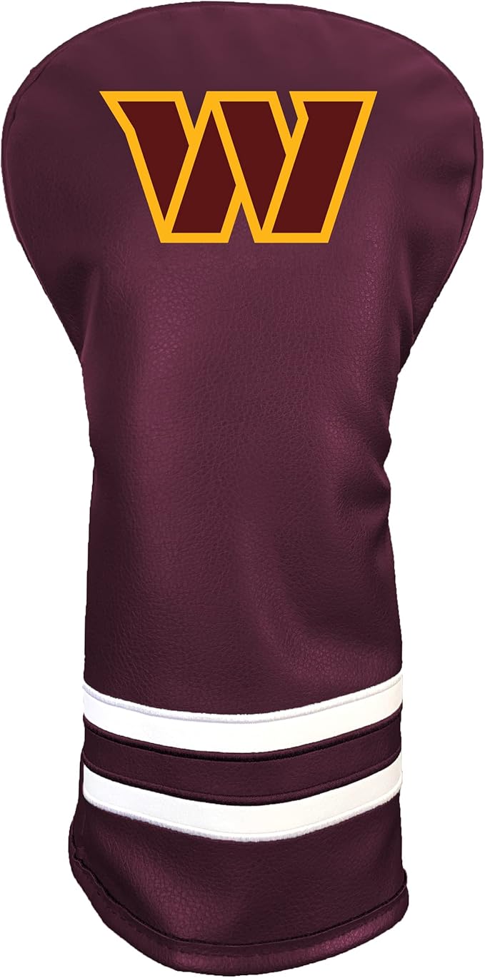 Team Golf NFL Vintage Driver Golf Club Headcover (Printed), Form Fitting Design, Retro Design with Fleece Lining for Extra Club Protection