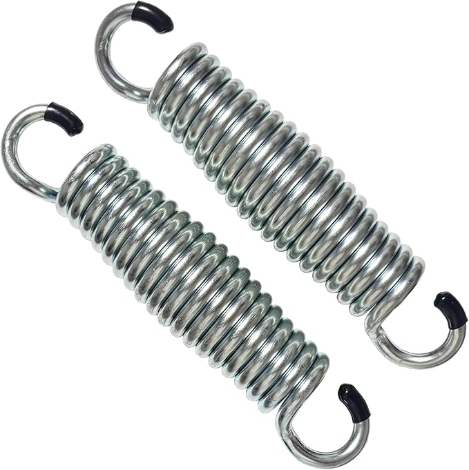 Spring Hook for Patio Swing 990lbs Capacity Hammock Swing Accessories 4.52 Inch Galvanized Extended Hooks 2pcs (1300LB-Type A)