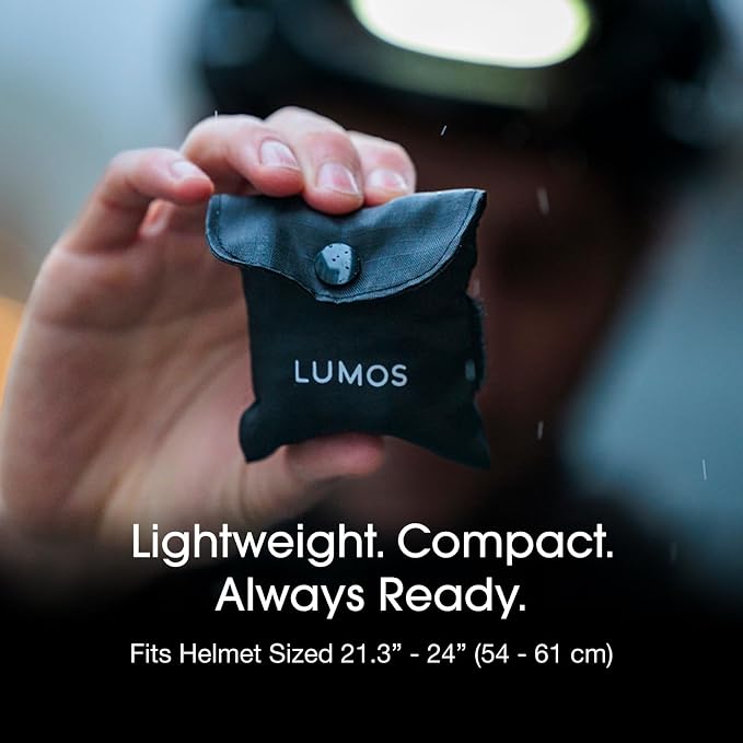 Lumos Helmet Cover with Reflective Strip – Waterproof, Lightweight, Quick-Dry Shell for Bike Helmets Cycling Rain Cover