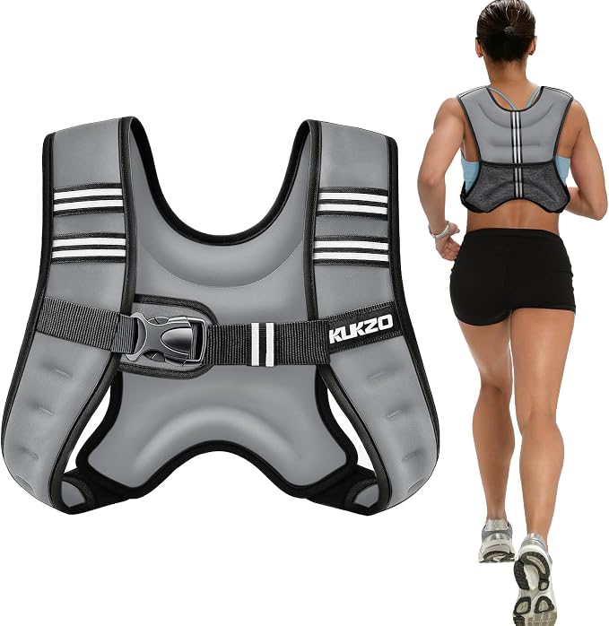 Weighted Vest Woman 6/8/12/16/20/25/30lb Weight Vest for Women Men Body Weight Vests for Walking Strength Training Running Workout Jogging Fitness
