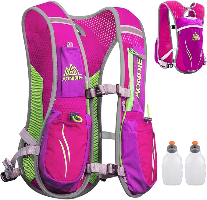 TRIWONDER Running Vest Hydration Pack Backpack for Men & Women, Lightweight Trail Marathon Run Race Vest for Cycling Jogging