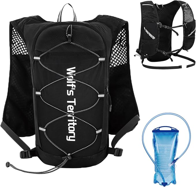 TRIWONDER Hydration Vest Running Backpack for Men & Women, Water Pack for Hiking, Camping, Climbing & Cycling, Lightweight Daypack