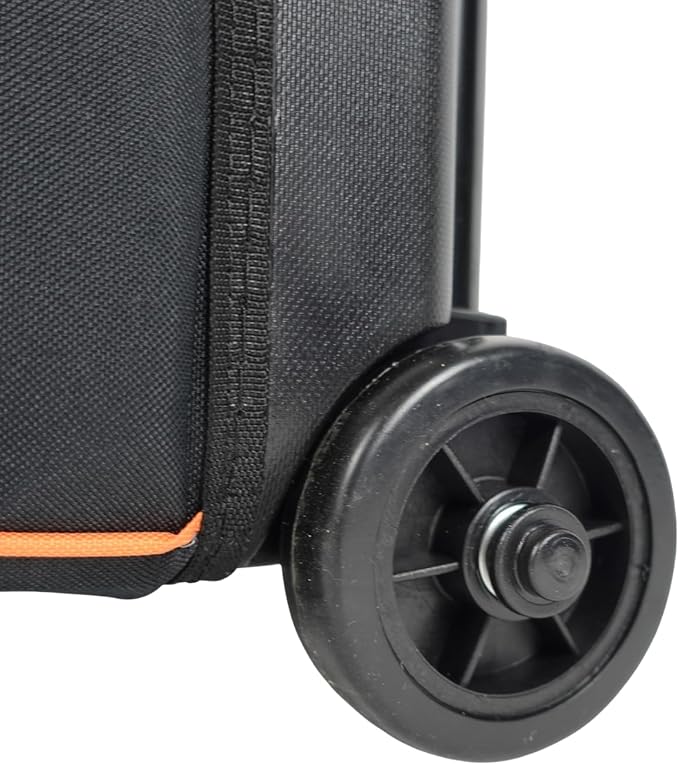 ELITE Basic Bowling Bag Double (2) Ball Roller with Rolling Wheels