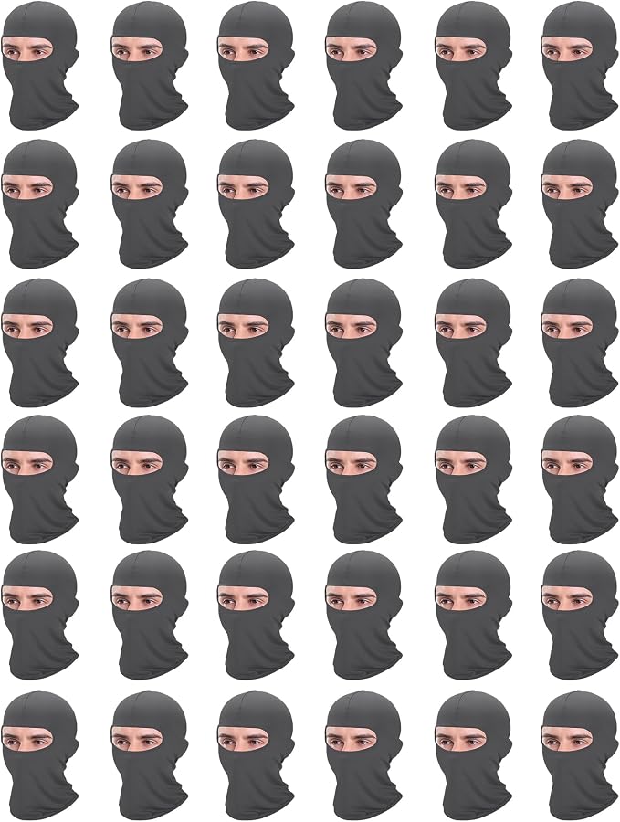 Xeoxarel Balaclava Ski Mask for Men/Women (Available in 2/3/4/5/36 Pack)