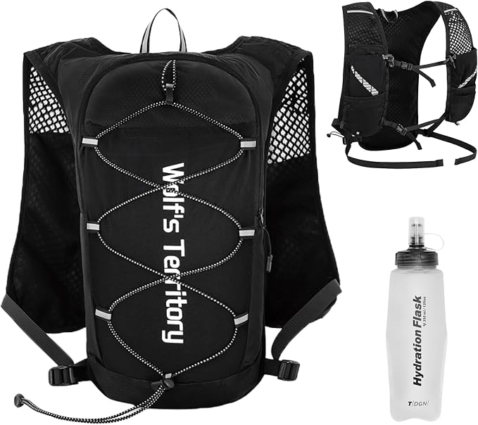 TRIWONDER Hydration Vest Running Backpack for Men & Women, Water Pack for Hiking, Camping, Climbing & Cycling, Lightweight Daypack