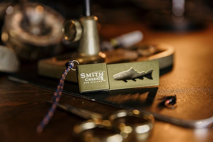 Smith Creek Tippet Holder & Spent Line Wrangler Value Bundle (Metallic Gray)