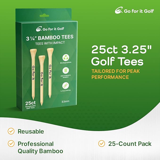 Go For It Golf Gift Box - Ultimate Golf Kit Essentials for Men & Women, Premium Golfing Accessories, Golfer Training Tools & Gear