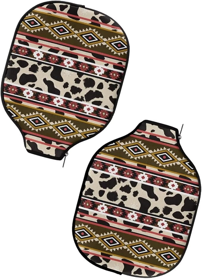 Pickleball Paddle Covers Only for Men and Women Zipper Closure Protection and Decoration