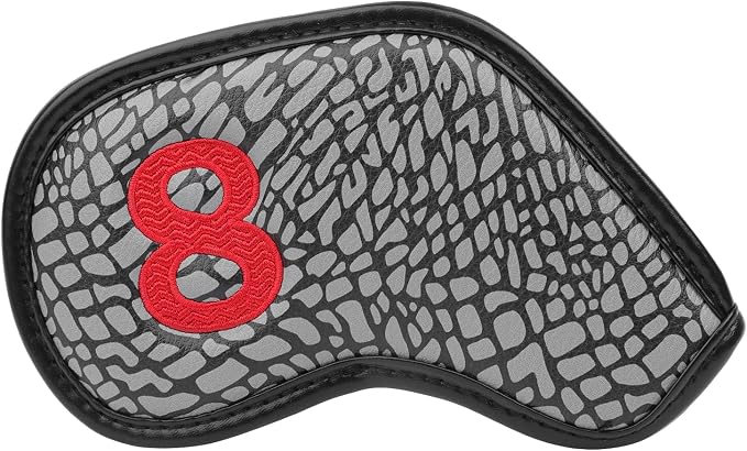 Colorful Number Golf Iron Head Covers Iron Headovers Wedges Covers 4-9 ASP 9pcs