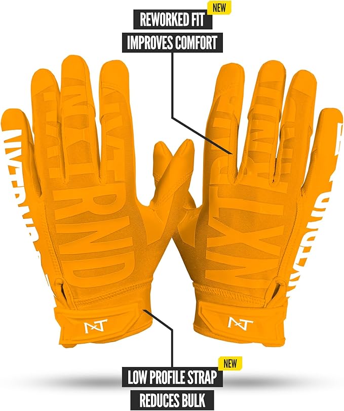 Nxtrnd G1 Pro Men's Football Gloves, Adult Sticky Receiver Gloves