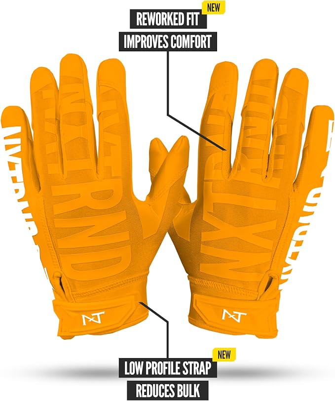 Nxtrnd G1 Pro Men's Football Gloves, Adult Sticky Receiver Gloves