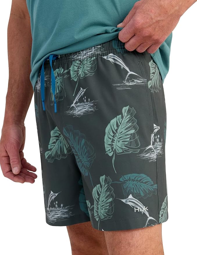 HUK Men's Pursuit Volley Short, Quick-Dry Fishing Shorts for Men