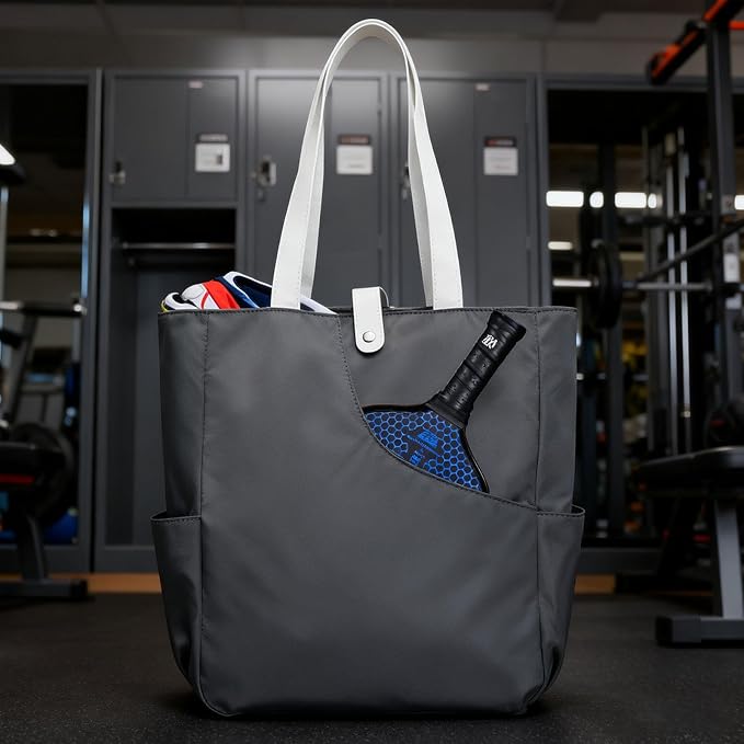 harayaa Pickleball Racket Bag Pickleball Tote Bag Pickleball Shoulder Bag Pickleball Handbag Versatile Polyester Construction Handle Roomy