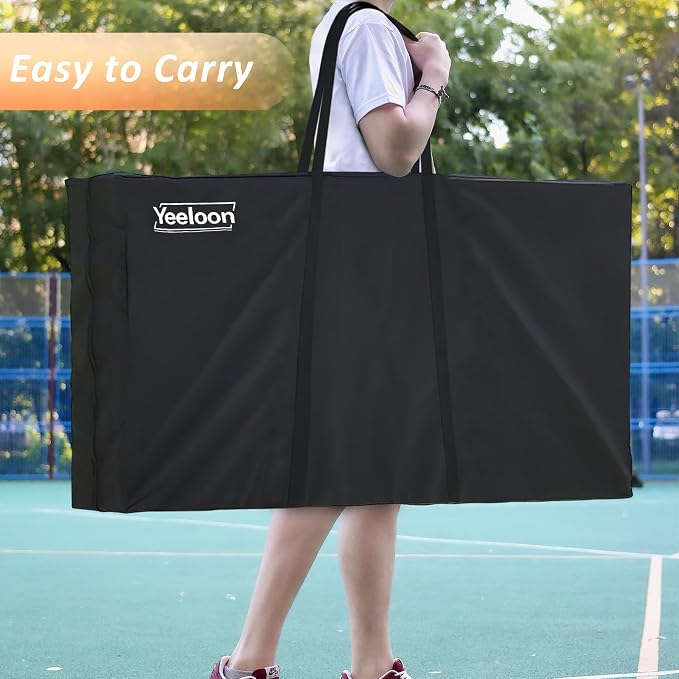 Cornhole Set, Regulation/Tailgate Size Cornhole Boards with 8 Bean Bags and Carrying Case, 4x2/3x2 Corn Hole Outdoor Game Toss Board for Adults Outside Activities