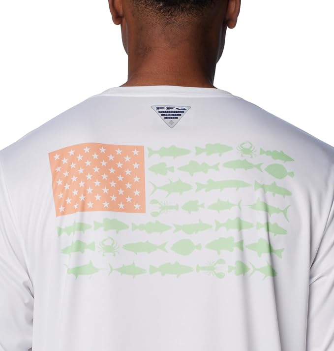 Columbia Terminal Tackle PFG Fish Flag Long Sleeve