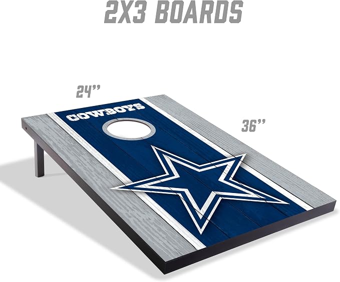 YouTheFan NFL 2' x 3' Portable Cornhole Game with Logo Bags
