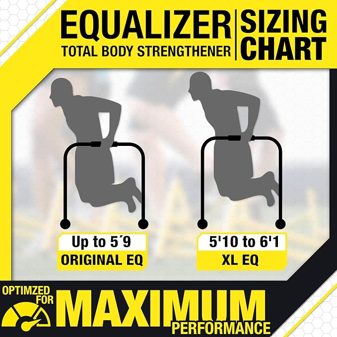 Lebert EQualizer Total Body Strengthener – Dip Station - Standard & XL