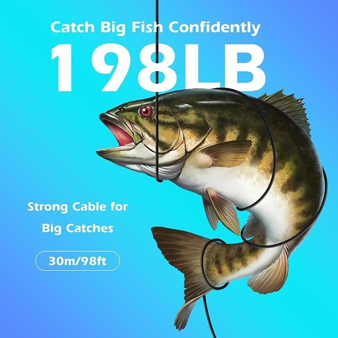 Underwater Fishing Camera 4.3 Inch,4K HD IPS Monitor Fish Finder 220° Wide Angle IP68 Waterproof Infrared Night Vision with 98ft Cable,5000mAh Fishing Camera Gift for Men,Ice Lake Boat River Fishing