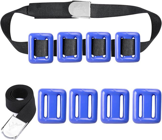 Dive Weights for Scuba Diving Weight Belt(1lb-4.4lb / 0.5kg-2kg),Vinyl Scuba Weights, Coated Dive Weights,Coated Lead Diving Weights, Dive Belt Weights for Freediving, Spearfishing