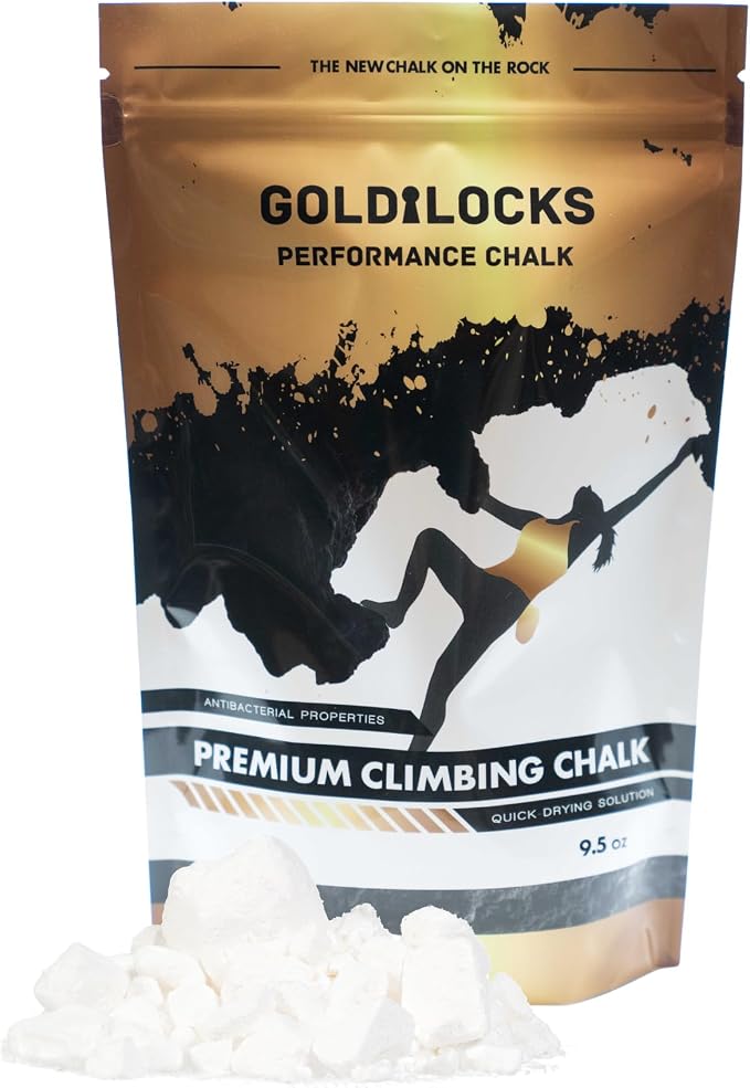 Goldilocks Chunky Chalk for Rock Climbing, Crossfit, Weight Training, Gymnastics, & More - Parent
