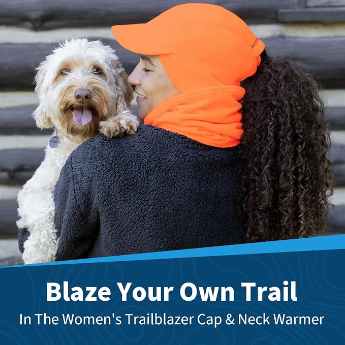 TrailHeads Micro Fleece Neck Warmer and Ponytail Cap