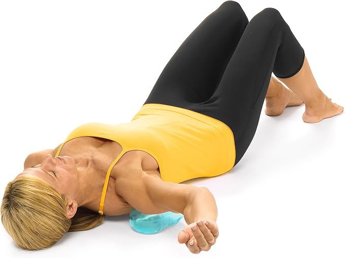 OPTP Franklin Method Mini Roll - Peanut Shaped Massage Roll for Franklin Method Exercises - Peanut Roller to Massage Neck, Back, and Legs for Muscle Tension Relief and Pelvic Strengthening