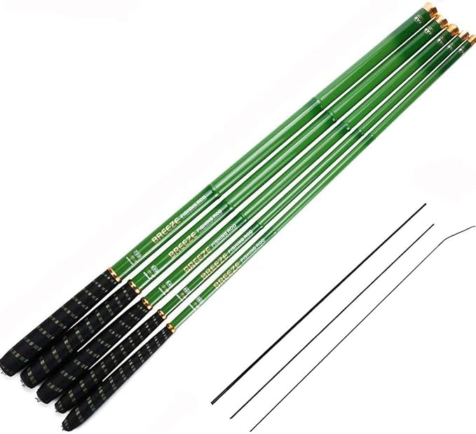 Goture Telescopic Tenkara Fishing RodPortable Hand Fishing Poles 12-24Ft | Reinforced ultralight blank resists cracking on hard runs; ideal all-round length for stream, pond & lake bank fishing