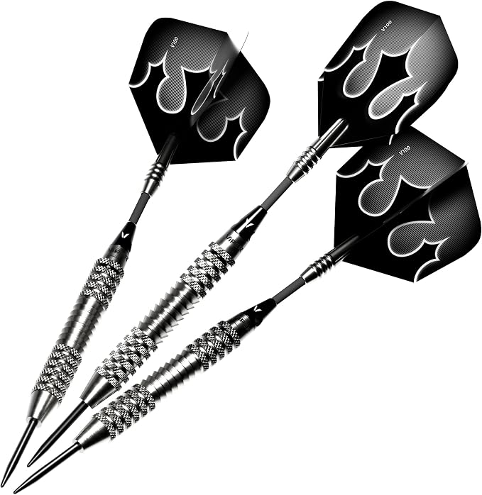 Viper Shot King Soft Tip Darts, 80% Tungsten 20 Grams, Professional Darts Plastic Tip Dart Set for Electronic Dartboard, Includes Nomad Case and Dart Accessories