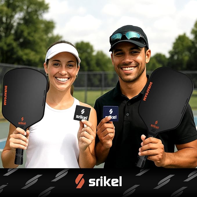 Pickleball – Paddle Cleaner Eraser with Carrying Storage Case, Premium Carbon Fiber Pickle Ball Racket Cleaner, Fast & Easy Rubber Eraser Removes Ball Residue, Dirt & Scratches