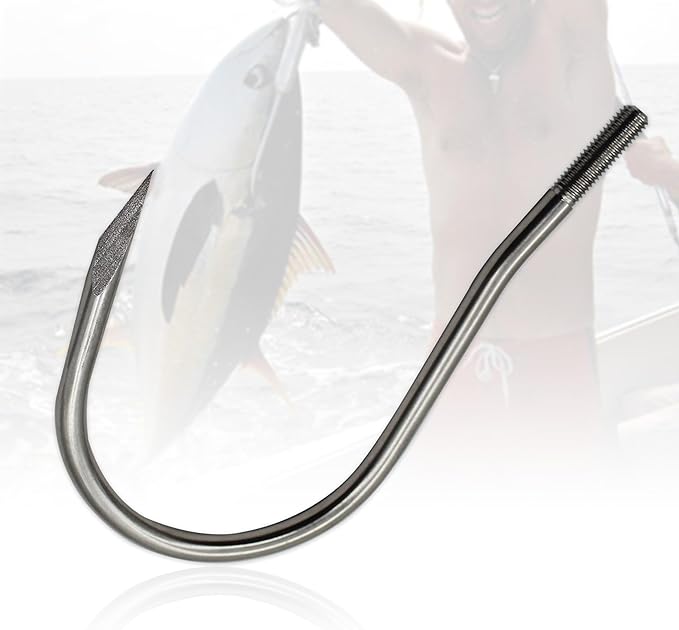 Dutiplus Telescopic Fish Gaff with 1~5 Teeth Assorted harpoons Barbed, Sea and Ice Fishing Spear Gig for Hunting Fish Frog Mole
