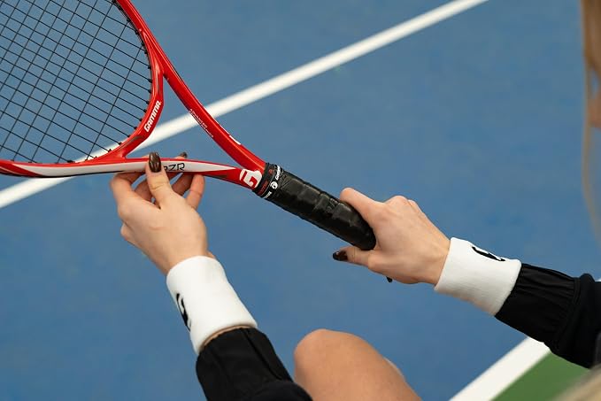 Gamma Sports PureTac Tennis Overgrip, Extra Tacky Racquet OG, Moisture Absorbent, Packs Available, Superior Playability, Racket, Pickleball, Platform, Badminton, Paddle