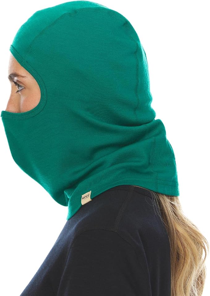 100% Merino Wool Balaclava - Winter Ski Mask - Face Mask - Cold Weather Gear