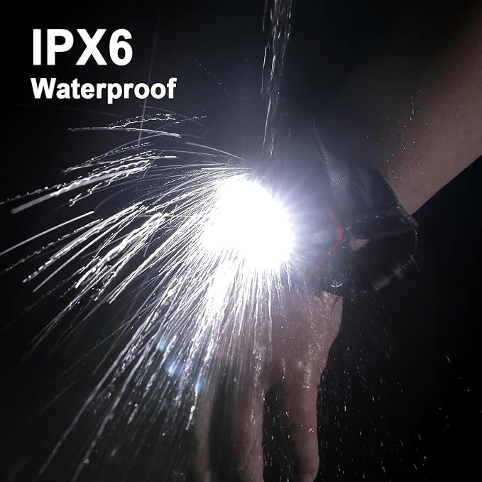 klarus HM1 IPX6 Waterproof Rechargeable Headlamp with Motion Sensor, 70 Hours Long Battery Life, Full Charge in 2.5 Hours, 440 Lumens Consistent Output, Shock and Drop Resistant