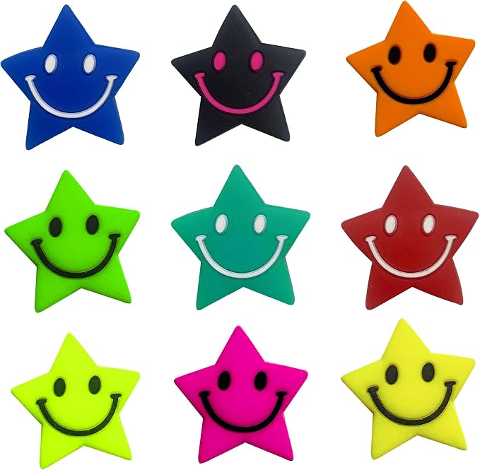 Tennis Racket Vibration Dampeners(11/30 Packs) Cartoon Shape Tennis Racquet Shock Absorbers
