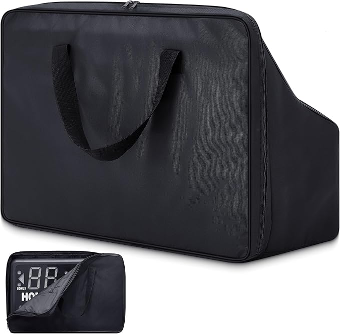 Suzile 24" x 16" x 10" Portable Electronic Basketball Scoreboard Bag Tabletop Digital with Remote Inner Umpire Bag Compatible with SK2229R or SK999 Multisport Tabletop Scoreboards