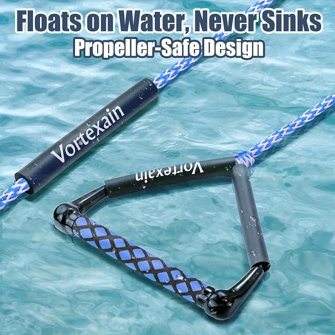 75ft Wakeboard Rope with Handle for Wakeboarding Waterskiing and Wakesurfing